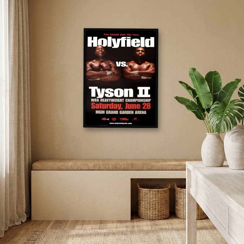 Quadro Decorativo Holyfield vs Tyson II