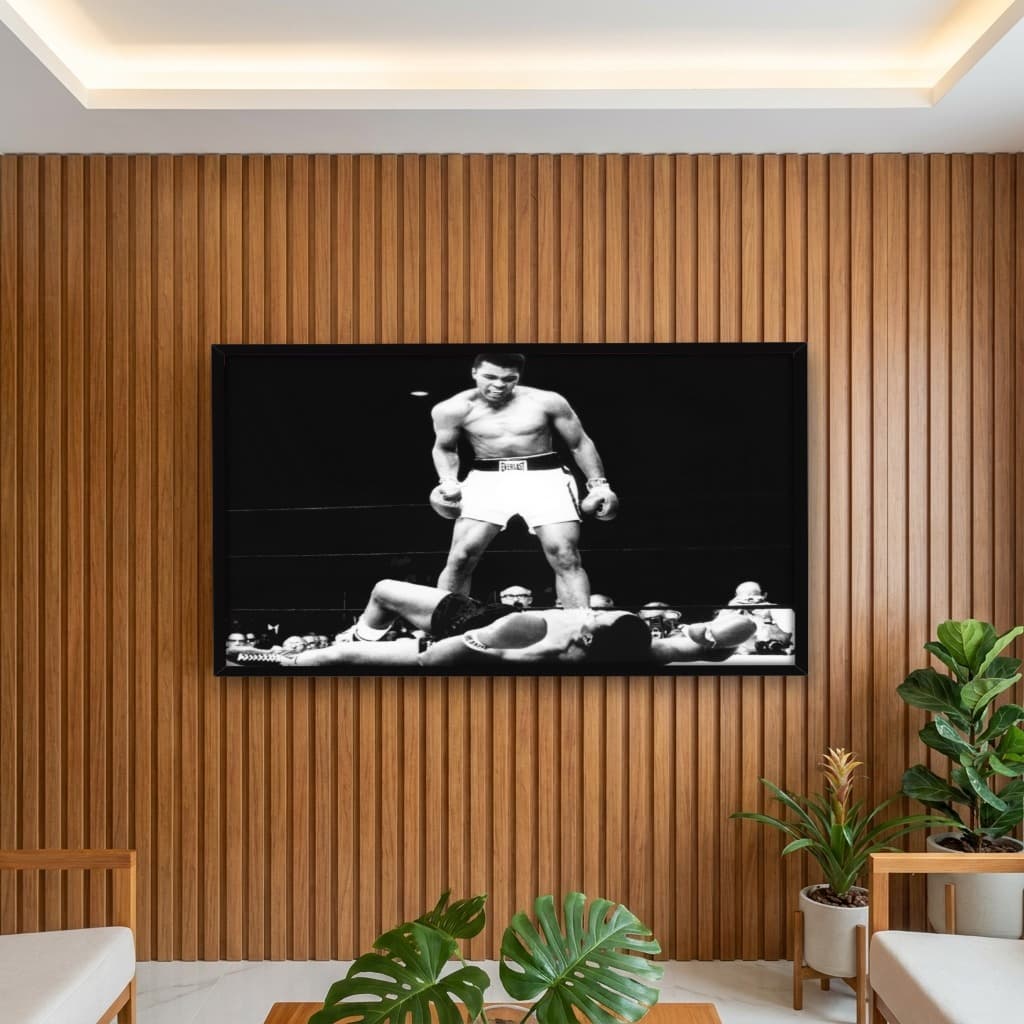 Quadro Decorativo Muhammad Ali versus Sonny Liston