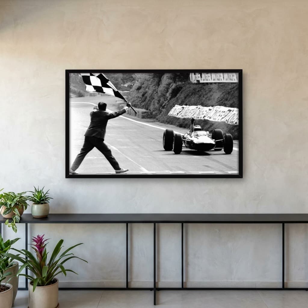 Quadro Decorativo Jim Clark