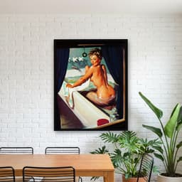Quadro Decorativo Pin-up Girl: Jeeper, Peepers