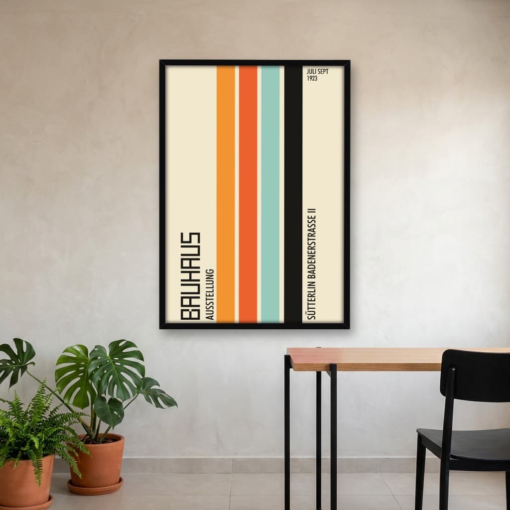 Quadro Decorativo Bauhaus Ausstellung 1923