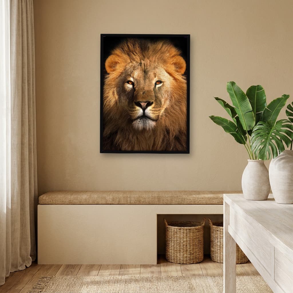 Quadro Decorativo Leão de Judá