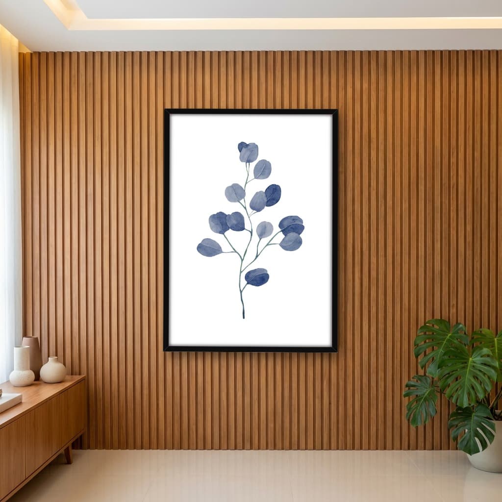 Quadro Decorativo Índigo de Eucalipto -vs01