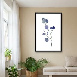 Quadro Decorativo Índigo de Eucalipto -vs02