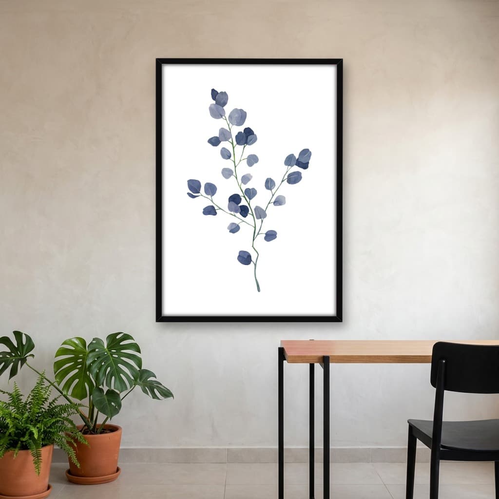 Quadro Decorativo Índigo de Eucalipto -vs03