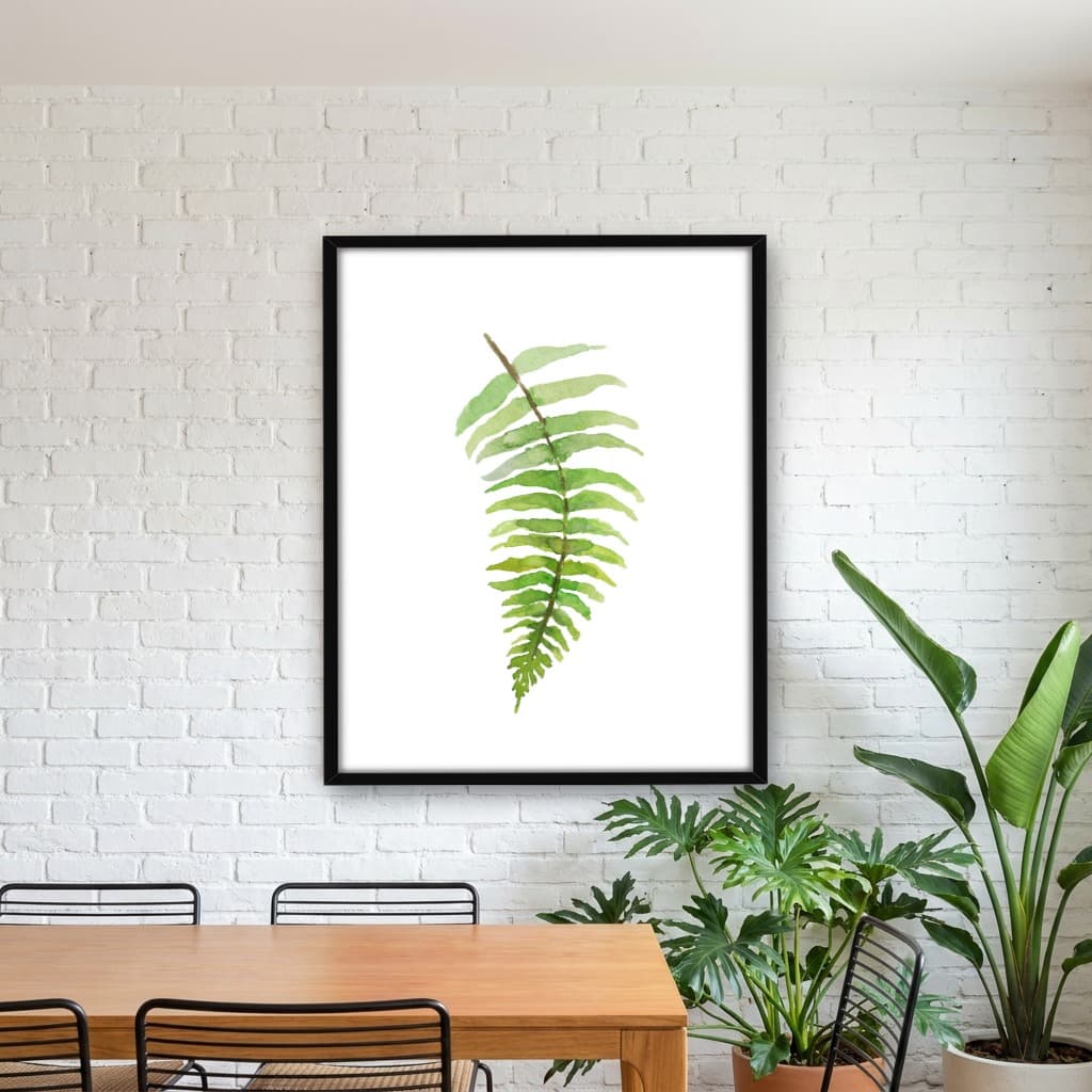 Quadro Decorativo Folha Tropical - parte III