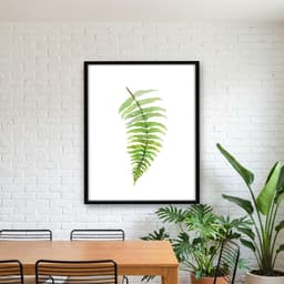 Quadro Decorativo Folha Tropical - parte III