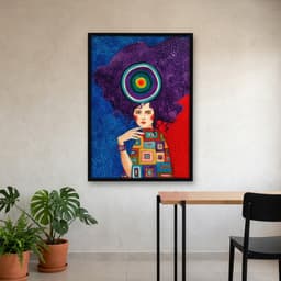 Quadro Decorativo Hülya Özdemir 01 Menina