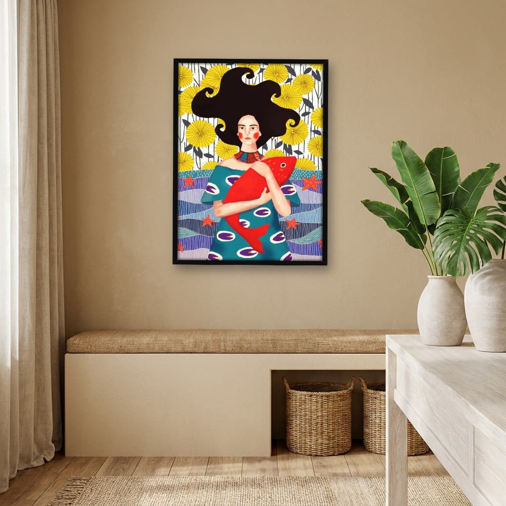 Quadro Decorativo Hülya Özdemir 11 Menina