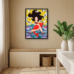 Quadro Decorativo Hülya Özdemir 11 Menina