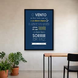 Quadro Decorativo O Vento - Los Hermanos