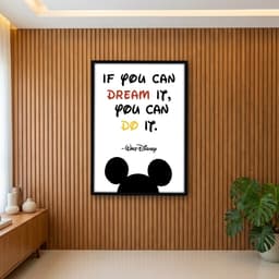 Quadro Decorativo If you can dream it. You can do it. - Walt Disney