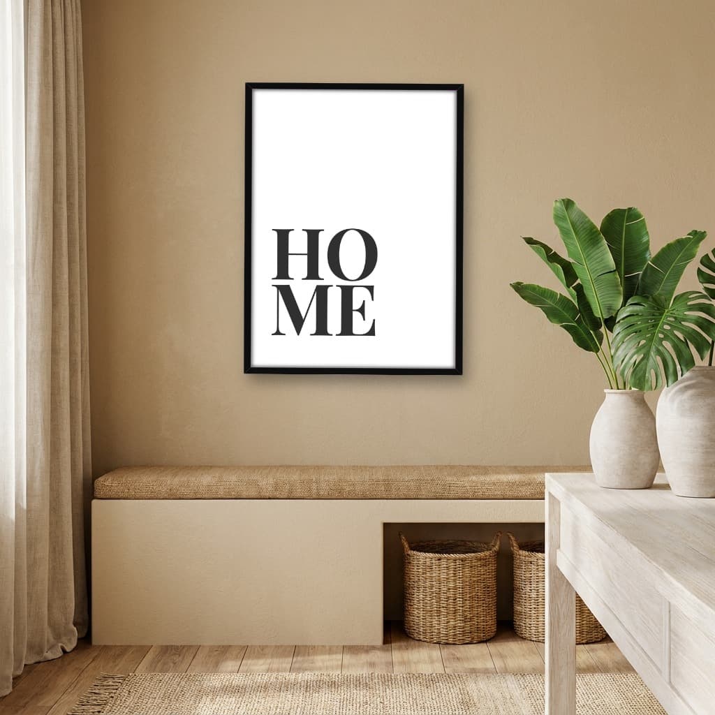 Quadro Decorativo Home - Escandinavo