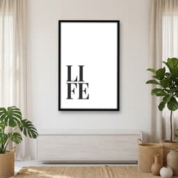 Quadro Decorativo Life - Escandinavo