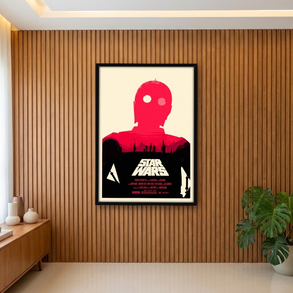 Quadro Decorativo Star Wars C-3PO