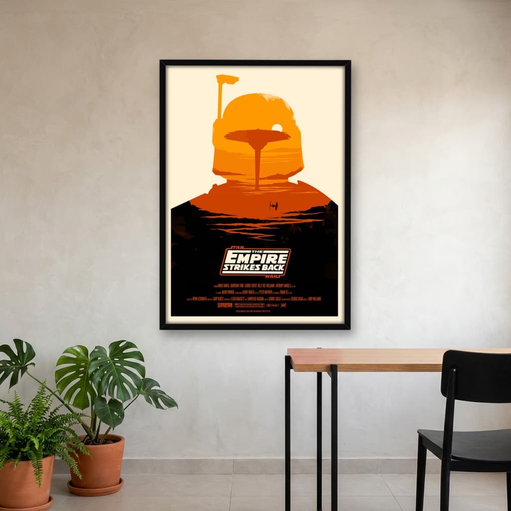 Quadro Decorativo Star Wars - Boba Fett