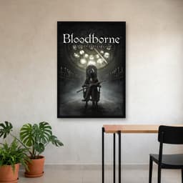 Quadro Decorativo Bloodborne The Old Hunters