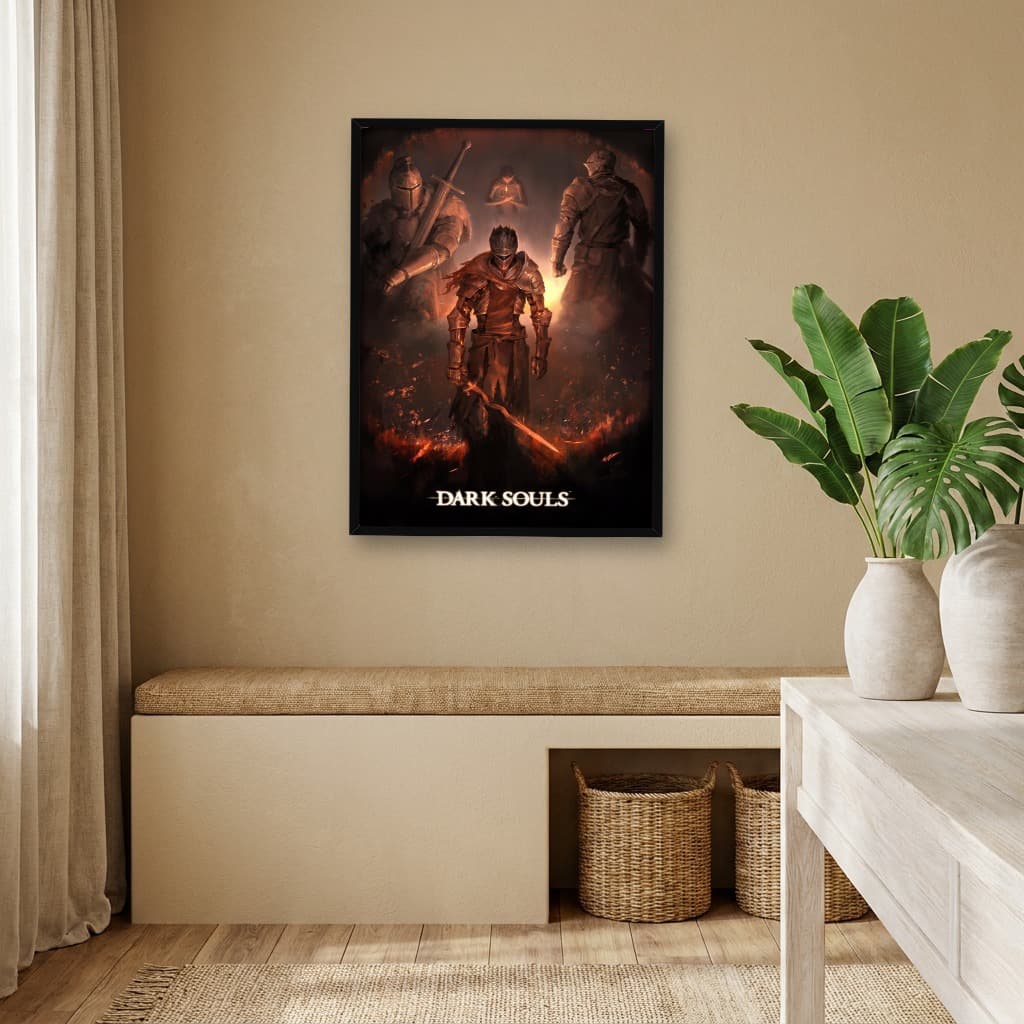 Quadro Decorativo Dark Souls