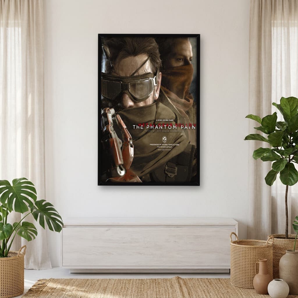 Quadro Decorativo Metal Gear Solid V