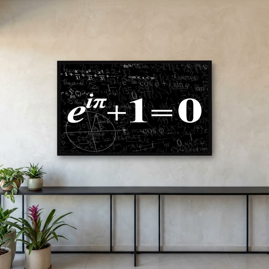 Quadro Decorativo Identidade de Euler