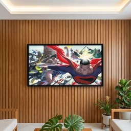 Quadro Decorativo O Reino do Amanhã - Liga da Justiça