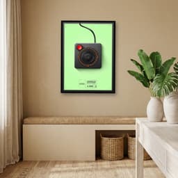 Quadro Decorativo Controle de Games - Atari