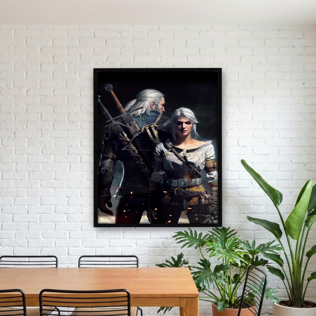 Quadro Decorativo The Witcher 3