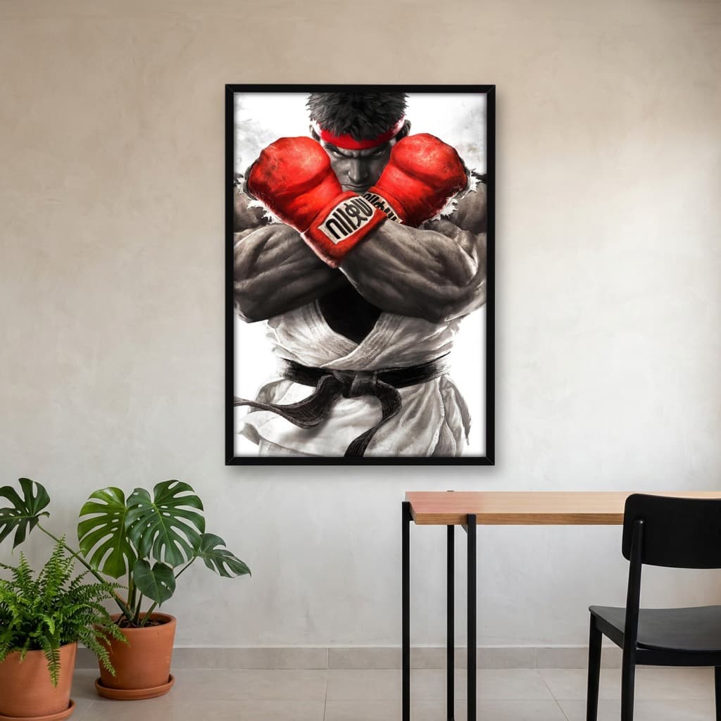 Quadro Decorativo Street Fighter
