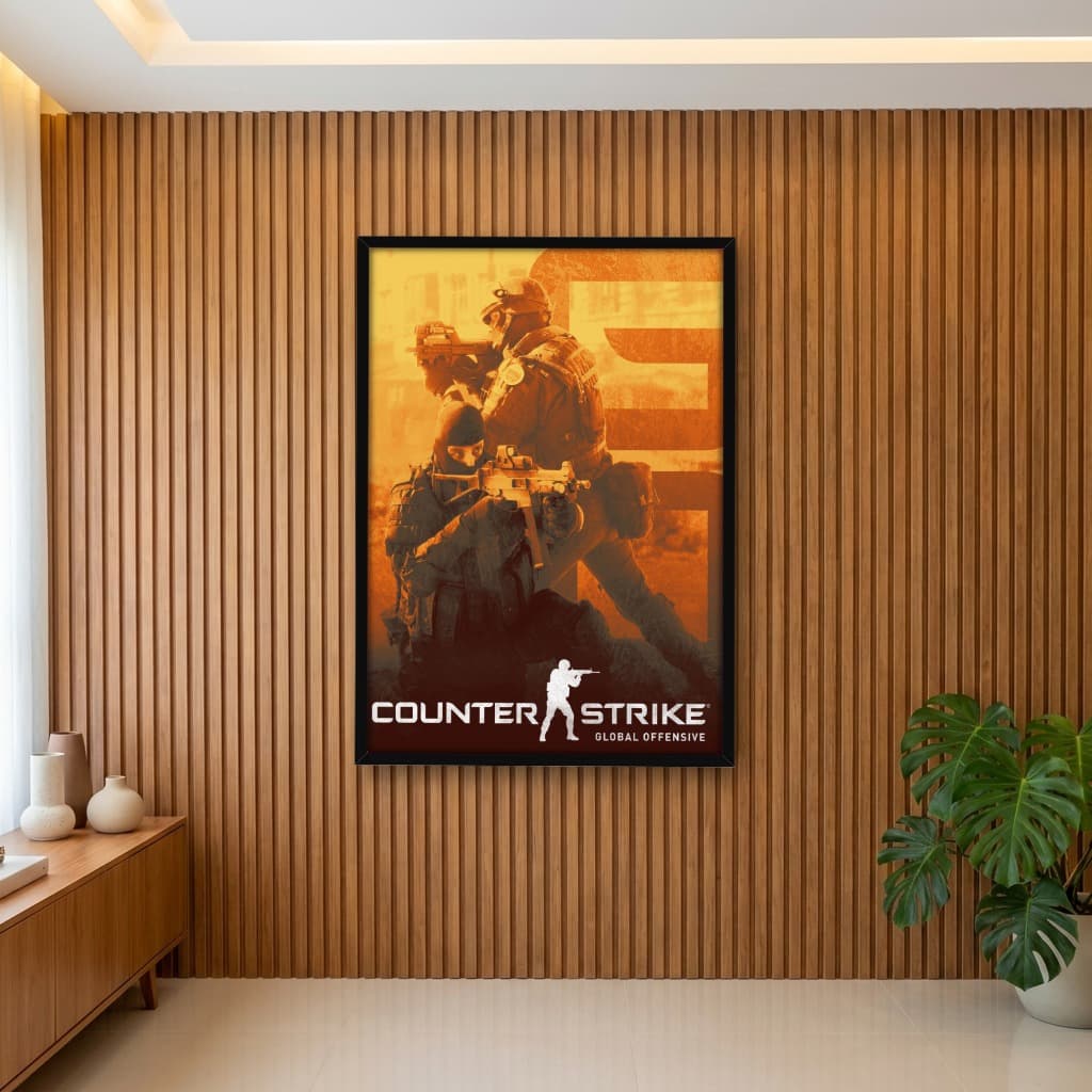 Quadro Decorativo Counter Strike
