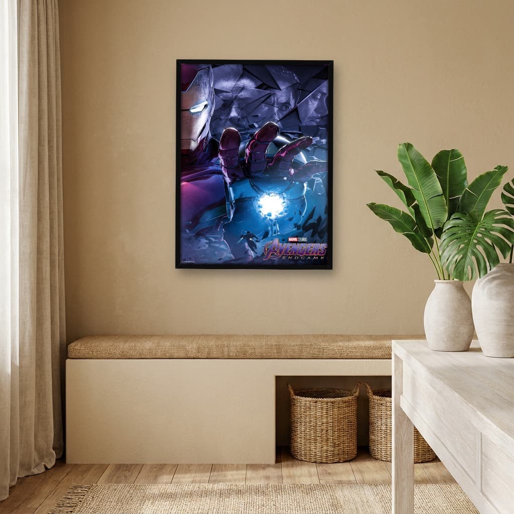 Quadro Decorativo Vingadores - Ultimato - Homem de Ferro