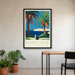 Quadro Decorativo Croácia - Dubrovnik