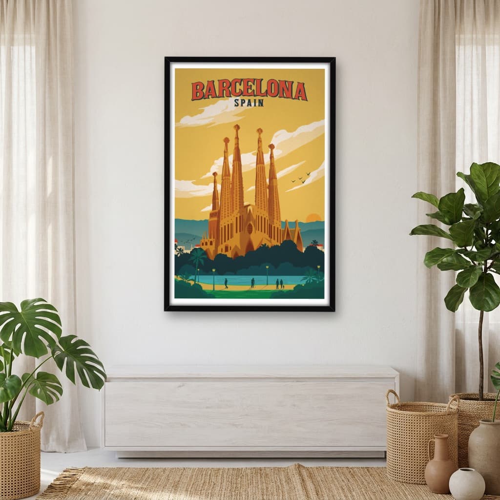 Quadro Decorativo Barcelona
