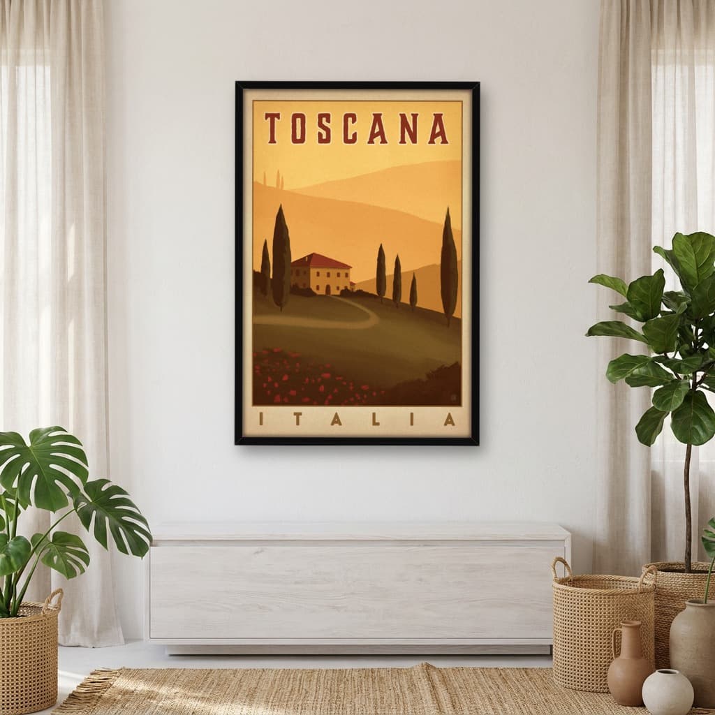 Quadro Decorativo Toscana