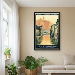 Quadro Decorativo Luxemburgo