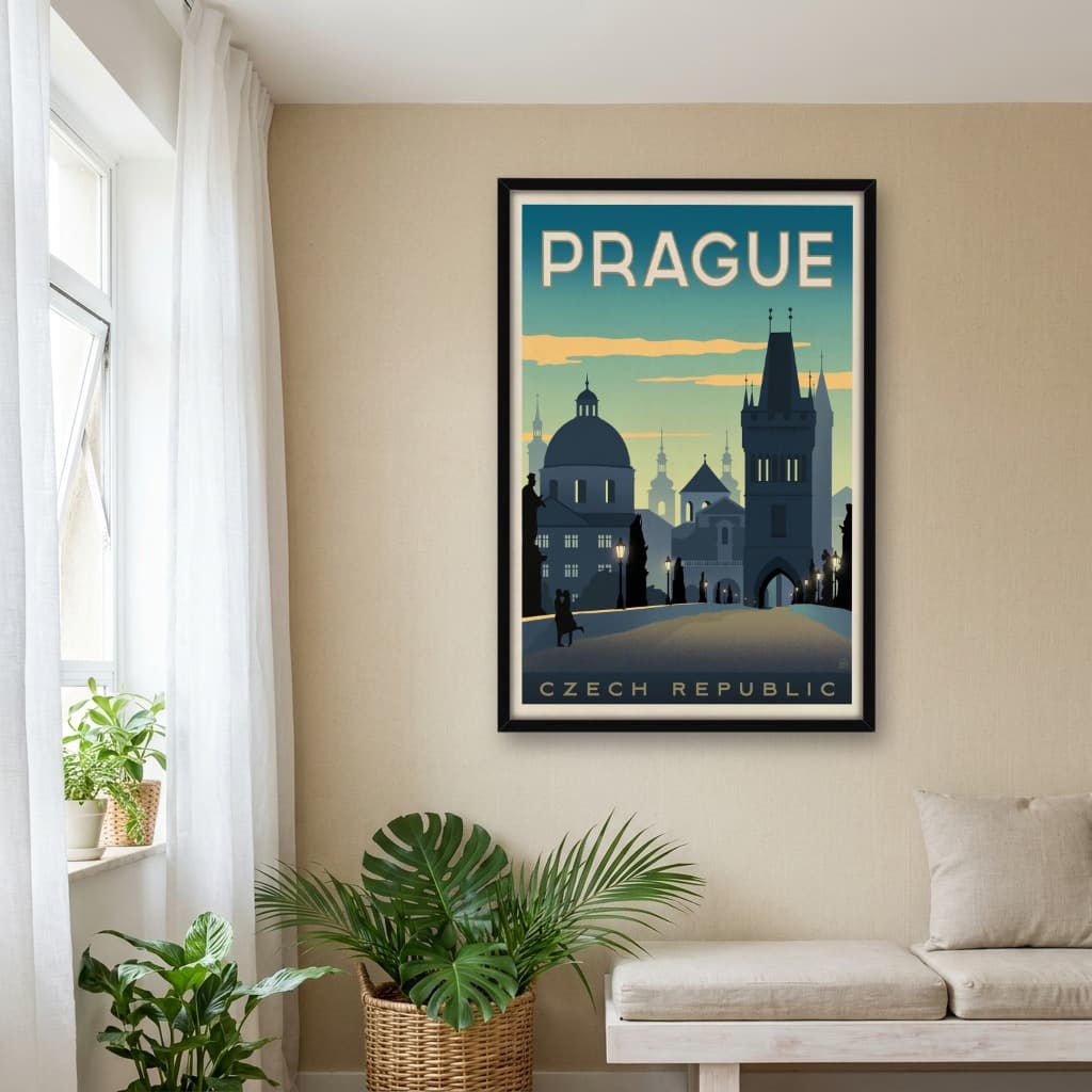 Quadro Decorativo Praga