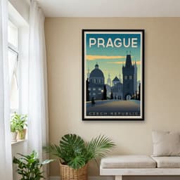 Quadro Decorativo Praga