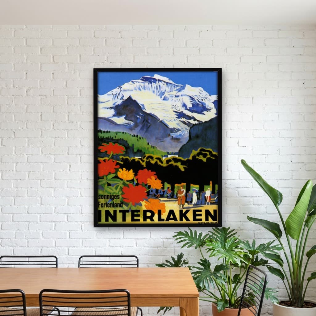 Quadro Decorativo Interlaken
