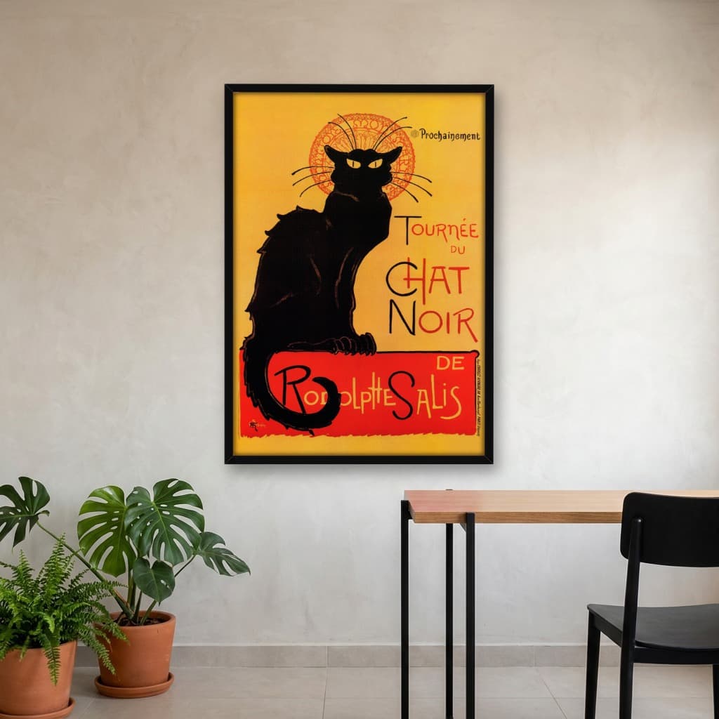 Quadro Decorativo Tournée du Chat Noir