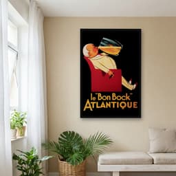 Quadro Decorativo Le Bon Bock Atlantique