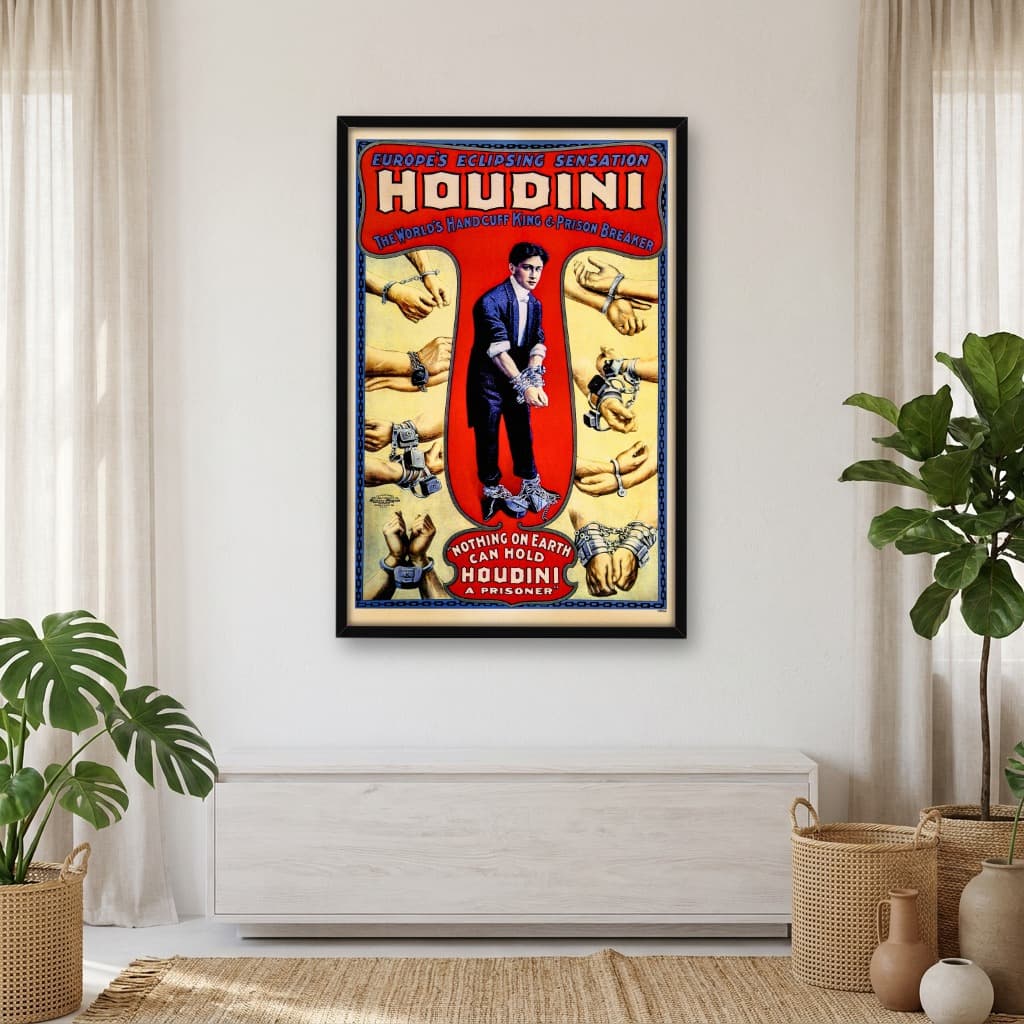 Quadro Decorativo Harry Houdini
