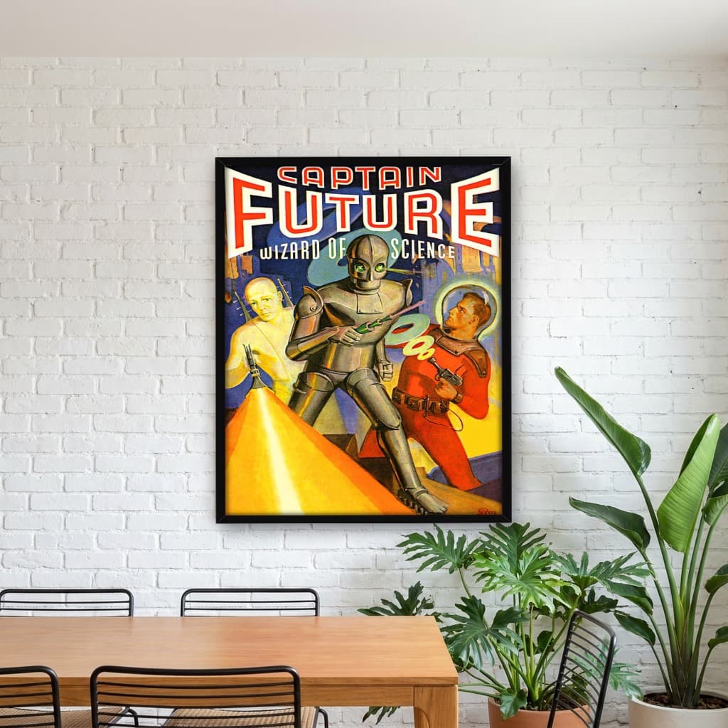 Quadro Decorativo da Série The Big Bang Theory - Captain Future