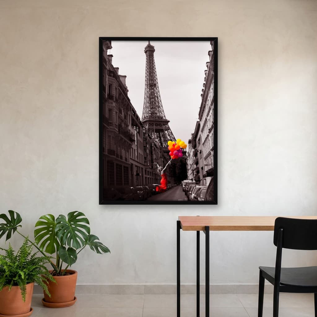 Quadro Decorativo La Petite Fille en Rouge