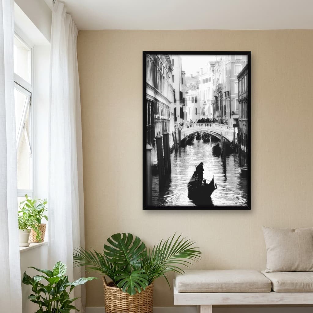 Quadro Decorativo Canal de Veneza