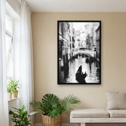 Quadro Decorativo Canal de Veneza