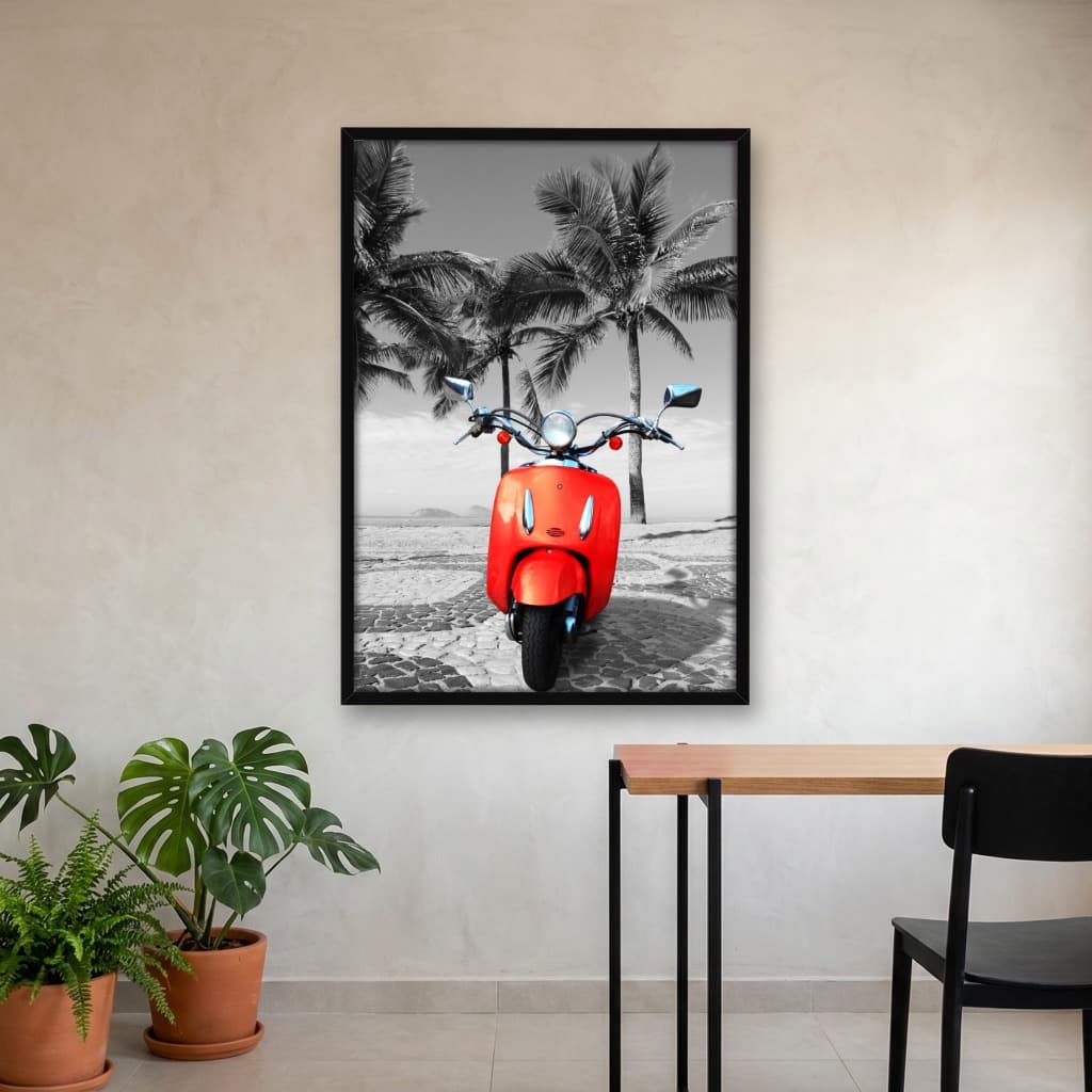 Quadro Decorativo Rio de Janeiro - Scooter de Ipanema