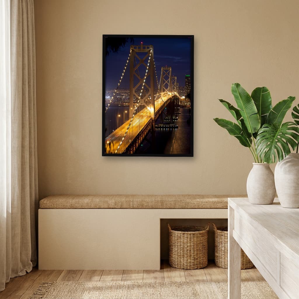 Quadro Decorativo São Francisco - Ponte de Oakland