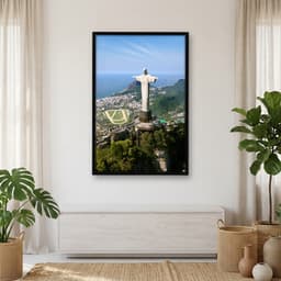 Quadro Decorativo Rio de Janeiro - Cristo Redentor
