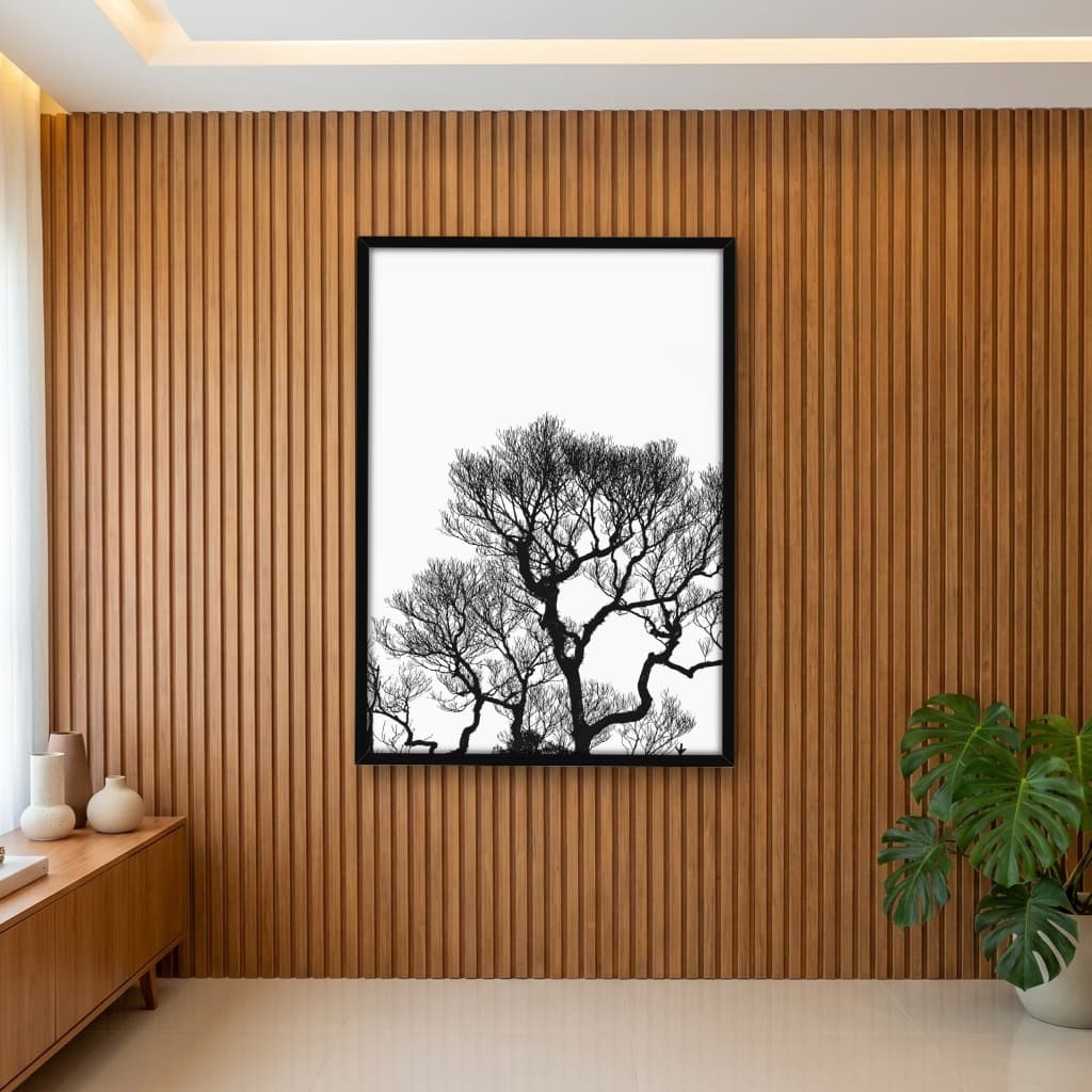 Quadro Decorativo Ramos Nórdico