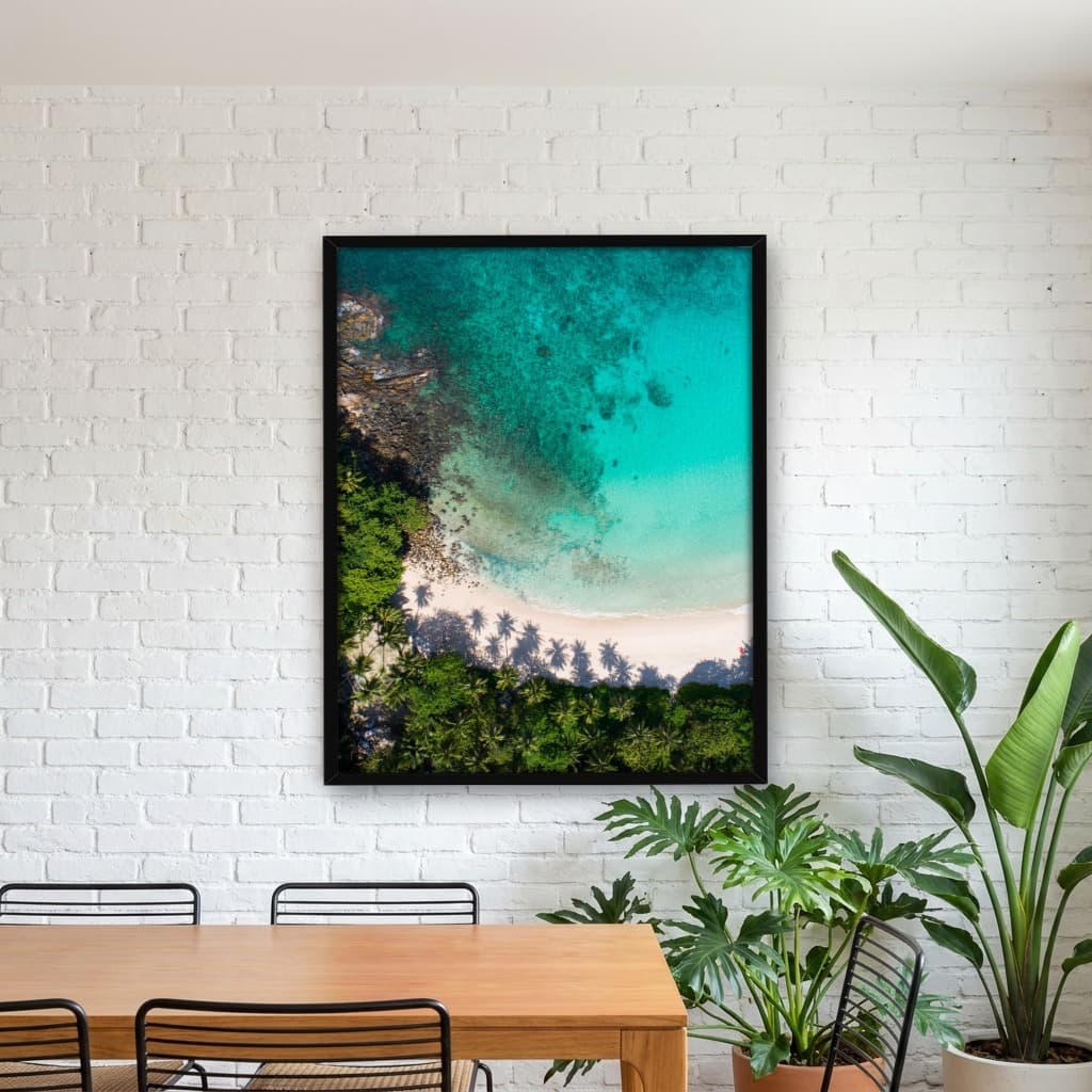 Quadro Decorativo Praia da Liberdade Phuket Tailândia