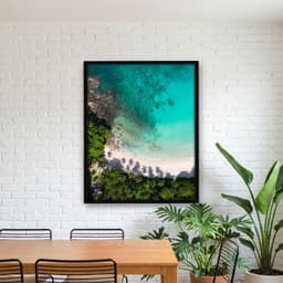 Quadro Decorativo Praia da Liberdade Phuket Tailândia
